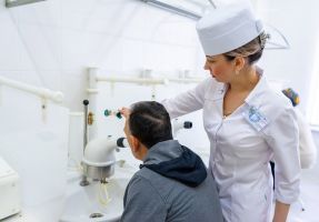 Процедурные кабинеты и лечение в санатории «Виктория», Ессентуки